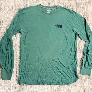 The North Face Men's Green Long Sleeve Shirt